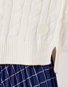 Marc Cain Pulover | Relaxed fit | cu adaos de mătase și cașmir