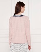 Marc Cain Pulover | Relaxed fit | cu adaos de mătase și cașmir