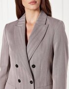 Marc Cain Sacou | Oversize fit cu adaos de lână