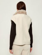 Marc Cain Vestă | Loose fit cu adaos de lână