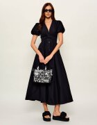 Marc Jacobs Cufăr The Punk Scribble Canvas Small Tote Bag