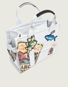 Marc Jacobs De blugi geantă shopper The Camp Patchwork Denim Medium Tote Bag