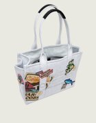 Marc Jacobs De blugi geantă shopper The Large Tote Camp Patchwork Denim Tote Bag