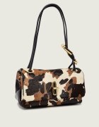 Marc Jacobs De piele geantă pe umăr The Cow Haircalf Mini Dual Shoulder Bag