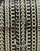 Marc Jacobs De piele geantă pe umăr The Monogram J Marc Shoulder Bag