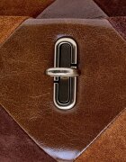 Marc Jacobs De piele geantă pe umăr The Suede Patchwork Mini Dual | piele întoarsă