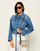 Marc Jacobs De piele geantă poștaș Metallic Cb Chain Snapshot