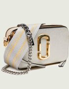 Marc Jacobs De piele geantă poștaș Metallic Cb Chain Snapshot