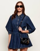 Marc Jacobs De piele geantă poștaș The Grommet Charm Snapshot