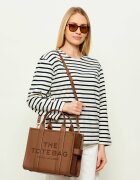 Marc Jacobs De piele geantă shopper THE LEATHER MEDIUM TOTE