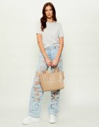 Marc Jacobs De piele geantă shopper THE LEATHER MEDIUM TOTE