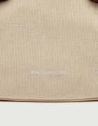 Marc Jacobs Geantă shopper Babe Tote In Canvas cu adaos de piele