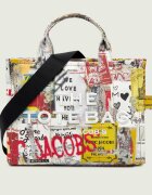 Marc Jacobs Geantă shopper The Pop Americana Canvas Medium Tote Bag