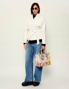 Marc Jacobs Geantă shopper The Pop Americana Canvas Medium Tote Bag