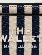 Marc Jacobs Portofel The Stripe Canvas Mini Compact