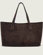 Marella Geantă shopper 2 în 1 Mlaecru | piele întoarsă