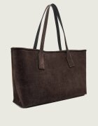 Marella Geantă shopper 2 în 1 Mlaecru | piele întoarsă