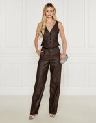 Marella Pantaloni | flare fit cu adaos de lână