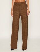 Marella Pantaloni Tales | Straight fit cu adaos de lână
