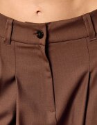 Marella SPORT De lână pantaloni Mllsalvo | Relaxed fit