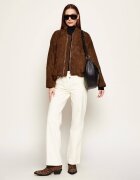 Marella SPORT Geacă bomber MLSORATA | regular fit | piele întoarsă