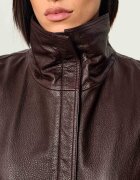 Marella SPORT Geacă de piele Mlllivrea | regular fit