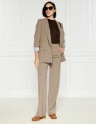 Marella SPORT Pantaloni Clarion | Straight fit cu adaos de lână