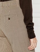 Marella SPORT Pantaloni Clarion | Straight fit cu adaos de lână