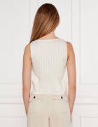 Marella SPORT Vestă Isolana | Relaxed fit | cu adaos de in