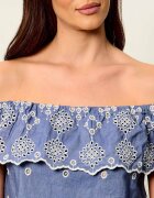 Max&Co Bluză LORETO | Relaxed fit | cu adaos de in