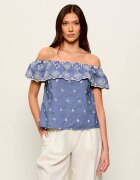 Max&Co Bluză LORETO | Relaxed fit | cu adaos de in