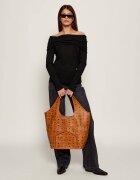 MCM De piele geantă shopper Leni