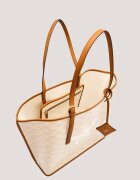 MCM Geantă shopper + borsetă Himmel cu adaos de piele
