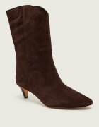 Michael Kors Botine cu toc Daniela | piele întoarsă