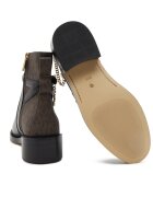 Michael Kors De piele botine Hamilton Flat