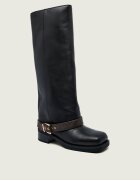 Michael Kors De piele cizme de echitație Colby