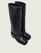 Michael Kors De piele cizme de echitație Colby