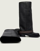 Michael Kors De piele cizme de echitație Colby