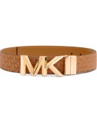 Michael Kors De piele cu două fețe curea