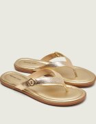 Michael Kors De piele flip flops ERIN