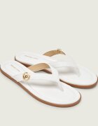 Michael Kors De piele flip flops ERIN THONG