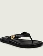 Michael Kors De piele flip flops ERIN THONG