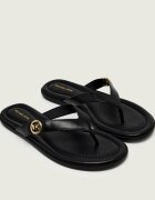 Michael Kors De piele flip flops ERIN THONG