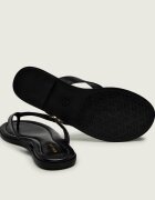 Michael Kors De piele flip flops ERIN THONG