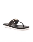 Michael Kors De piele flip flops Farrah