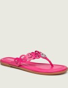 Michael Kors De piele flip flops Janie