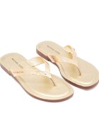 Michael Kors De piele flip flops Koko