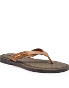 Michael Kors De piele flip flops Koko
