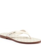 Michael Kors De piele flip flops Koko