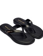 Michael Kors De piele flip flops Koko